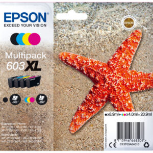 EPSON     Multipack Tinte 603XL    CMYBK T03A64010 XP-2100                4-color