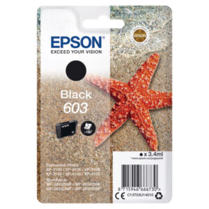 EPSON     Tintenpatrone 603      schwarz T03U14010 XP-2100             150 Seiten