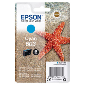 EPSON     Tintenpatrone 603         cyan T03U24010 XP-2100             130 Seiten