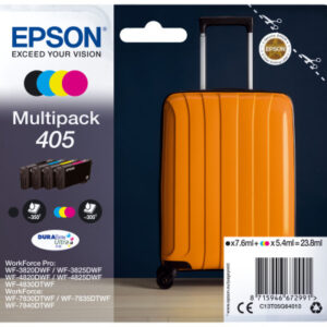 EPSON     Multipack Tinte 405      CMYBK T05G64010 WF-7830DTWF            4-color