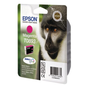 EPSON     Tintenpatrone          magenta T089340   Stylus S20/SX405         3.5ml