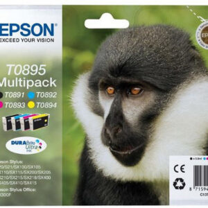 EPSON     Multipack Tinte          CMYBK T089540   Stylus S20/SX405       4x3.5ml