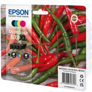 EPSON     Multipack Tinte 503XL    CMYBK T09R64010 WF-2960/65             4-color