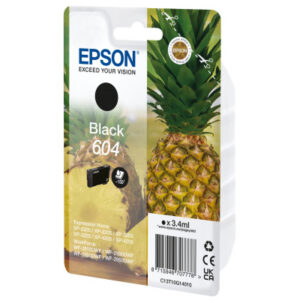 EPSON     Tintenpatrone 604      schwarz T10G14010 WF-2910/30/50       150 Seiten