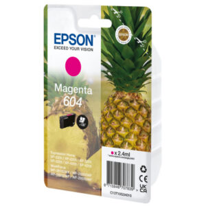 EPSON     Tintenpatrone 604      magenta T10G34010 WF-2910/30/50       130 Seiten