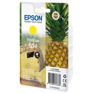 EPSON     Tintenpatrone 604       yellow T10G44010 WF-2910/30/50       130 Seiten
