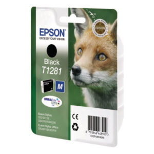 EPSON     Tintenpatrone          schwarz T128140   Stylus S22               5.9ml