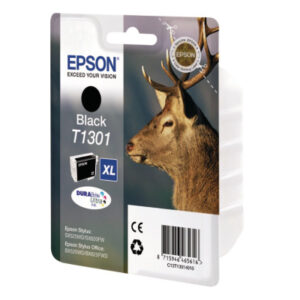 EPSON     Tintenpatrone XL       schwarz T130140   Stylus SX525WD          25.9ml