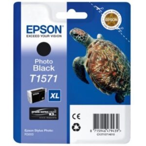 EPSON     Tintenpatrone    photo schwarz T157140   Stylus Photo R3000        26ml