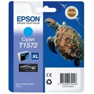 EPSON     Tintenpatrone             cyan T157240   Stylus Photo R3000        26ml