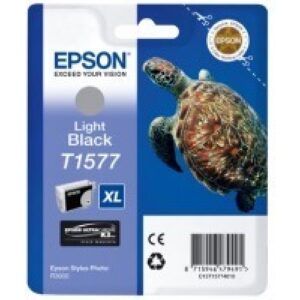 EPSON     Tintenpatrone    light schwarz T157740   Stylus Photo R3000        26ml