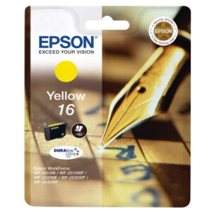EPSON     Tintenpatrone 16        yellow T162440   WF 2010/2540        165 Seiten