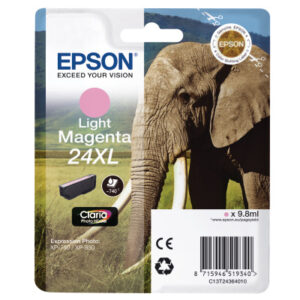 EPSON     Tintenpatrone 24XL  light mag. T243640   XP 750/850          500 Seiten