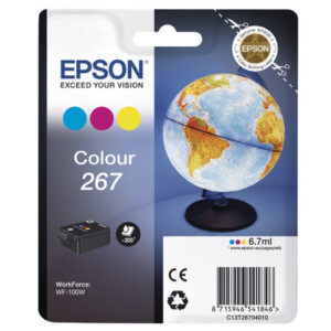 EPSON     Tintenpatrone            color T267040   Workforce WF-100W   200 Seiten