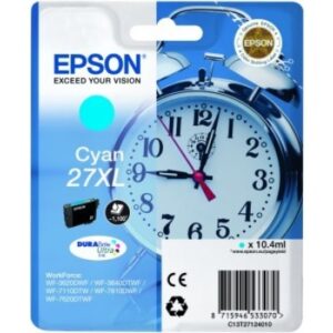 EPSON     Tintenpatrone XL          cyan T271240   WF 3620/7620       1100 Seiten