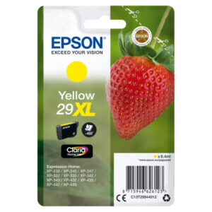 EPSON     Tintenpatrone 29XL      yellow T299440   XP-235/335/435      450 Seiten