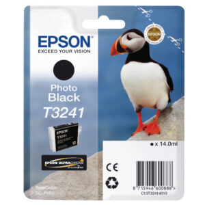 EPSON     Tintenpatrone    photo schwarz T324140   SureColor SC-P400         14ml