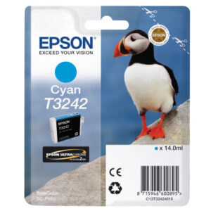 EPSON     Tintenpatrone             cyan T324240   SureColor SC-P400         14ml