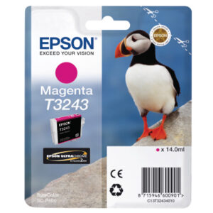 EPSON     Tintenpatrone          magenta T324340   SureColor SC-P400         14ml