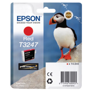 EPSON     Tintenpatrone              rot T324740   SureColor SC-P400         14ml