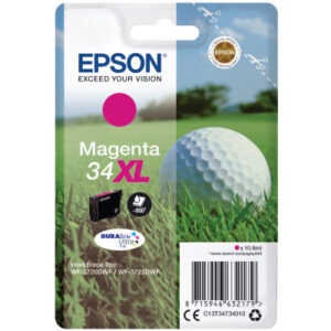 EPSON     Tintenpatrone XL       magenta T347340   WF-3720/3725DWF     950 Seiten