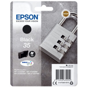 EPSON     Tintenpatrone          schwarz T358140   WF-4720/4725DWF     900 Seiten