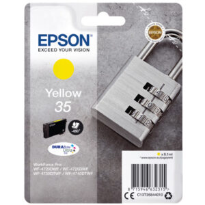 EPSON     Tintenpatrone           yellow T358440   WF-4720/4725DWF     650 Seiten