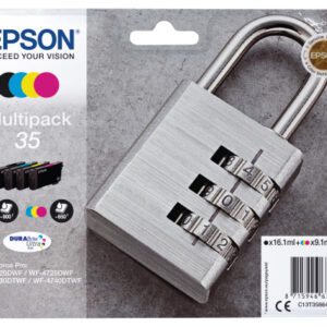 EPSON     Multipack Tinte          CMYBK T358640   WF-4720/4725DWF        4-color