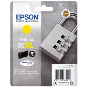 EPSON     Tintenpatrone XL        yellow T359440   WF-4720/4725DWF    1900 Seiten