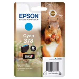 EPSON     Tintenpatrone 378         cyan T378240   XP-8500/8505/15000  360 Seiten