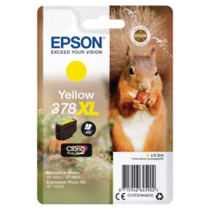 EPSON     Tintenpatrone 378XL     yellow T379440   XP-8500/8505/15000  830 Seiten