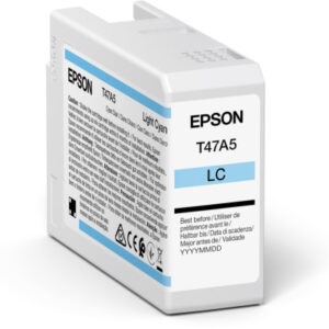 EPSON     Tintenpatrone       light cyan T47A500   SureColor SC-P900         50ml