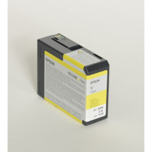 EPSON     Tintenpatrone           yellow T580400   Stylus Pro 3800           80ml