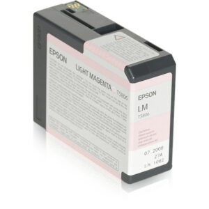 EPSON     Tintenpatrone    light magenta T580600   Stylus Pro 3800           80ml