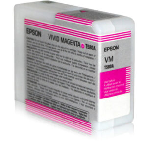 EPSON     Tintenpatrone    vivid magenta T580A00   Stylus Pro 3880           80ml
