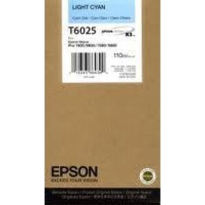 EPSON     Tintenpatrone       light cyan T602500   Stylus Pro 7880/9880     110ml