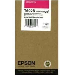 EPSON     Tintenpatrone          magenta T602B00   Stylus Pro 7800/9800     110ml