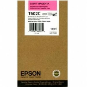 EPSON     Tintenpatrone    light magenta T602C00   Stylus Pro 7800/9800     110ml