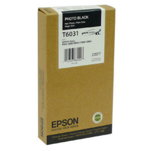 EPSON     Tintenpatrone      photo black T603100   Stylus Pro 7880/9880     220ml