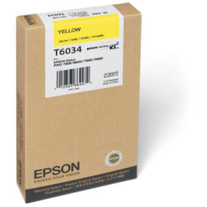 EPSON     Tintenpatrone           yellow T603400   Stylus Pro 7880/9880     220ml