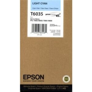 EPSON     Tintenpatrone       light cyan T603500   Stylus Pro 7880/9880     220ml