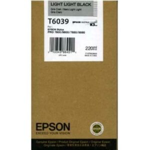EPSON     Tintenpatrone light-lig. black T603900   Stylus Pro 7880/9880     220ml