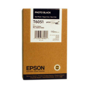EPSON     Tintenpatrone      photo black T605100   Stylus Pro 4880          110ml