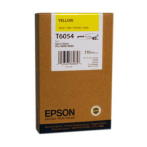 EPSON     Tintenpatrone           yellow T605400   Stylus Pro 4880          110ml