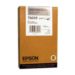 EPSON     Tintenpatrone light-lig. black T605900   Stylus Pro 4880          110ml