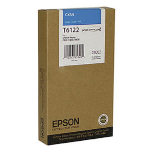 EPSON     Tintenpatrone             cyan T612200   Stylus Pro 7450/9450     220ml