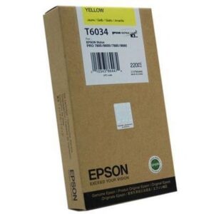 EPSON     Tintenpatrone           yellow T612400   Stylus Pro 7450/9450     220ml
