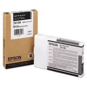 EPSON     Tintenpatrone      matte black T613800   Stylus Pro 4450/4880     110ml