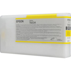 EPSON     Tintenpatrone           yellow T653400   Stylus Pro 4900          200ml