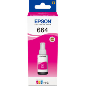 EPSON     Tintenbehälter 664     magenta T664340   EcoTank L355/L555  6500 Seiten